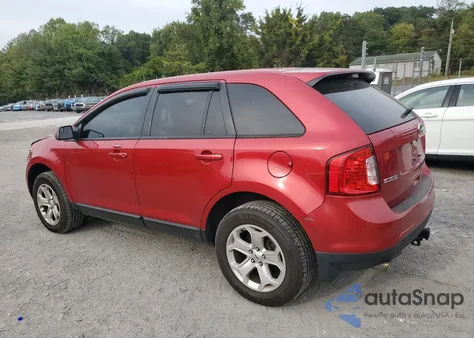 2012 Ford Edge Sel из США, поврежденный, VIN 2FMDK4JC3CBA29843